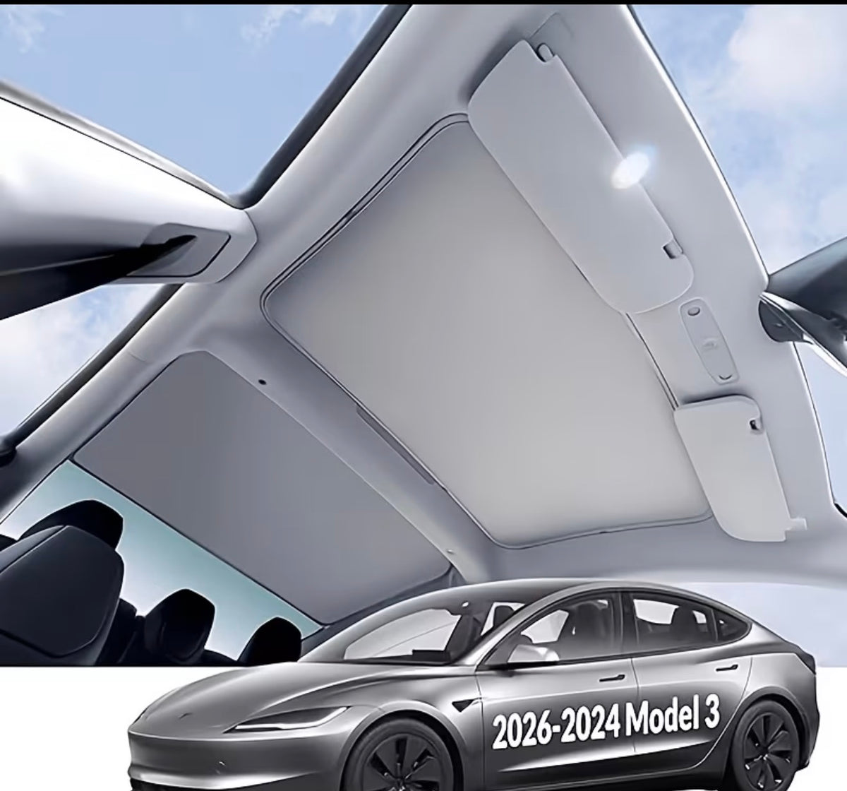 Model 3 Sunshade